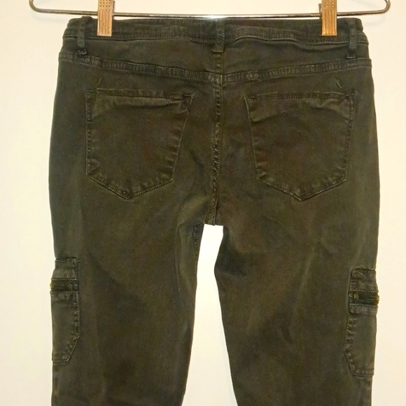 Massimo gray mid rise Jeggings 24 - Picture 3 of 5